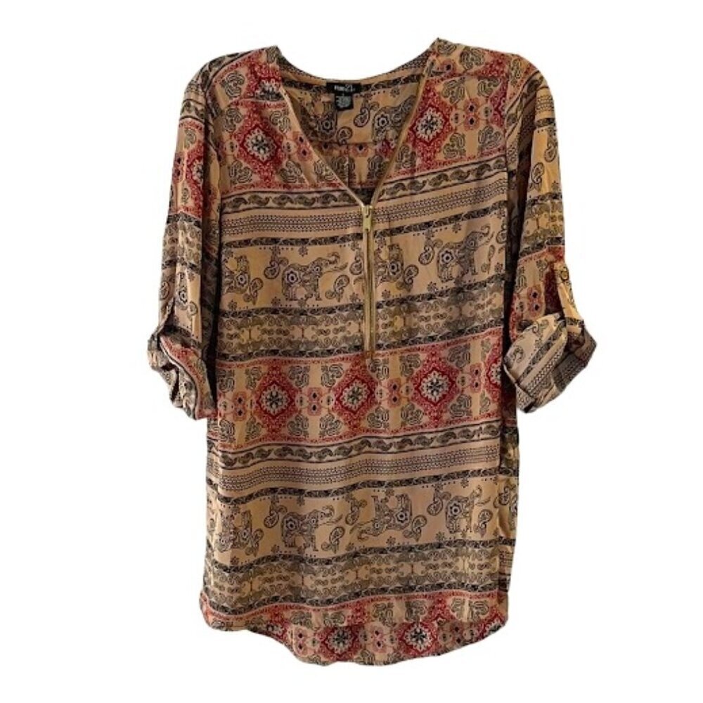 Rue 21 elephant blouse